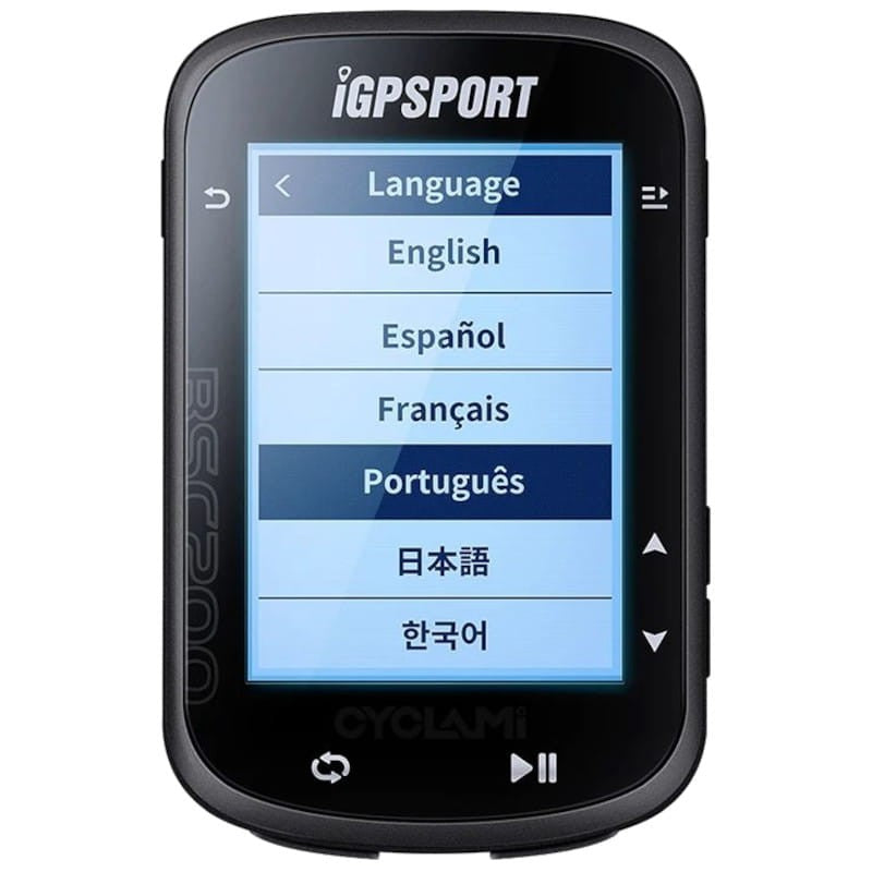 Ciclocomputador IGPSPORT BSC200 Bluetooth/ANT + GPS Negro